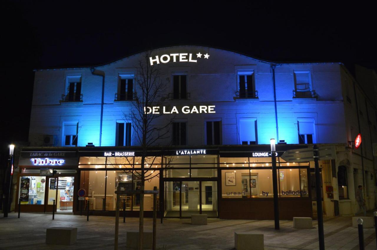 Hotel de la Gare Châteauroux Exterior foto